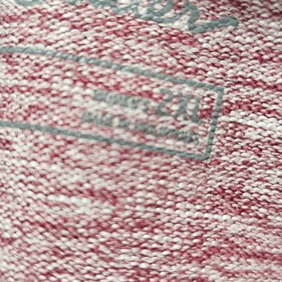 Eddie Bauer Women's Red/White Tight Knit Tank Top Size 2XL - Picture 8 of 12